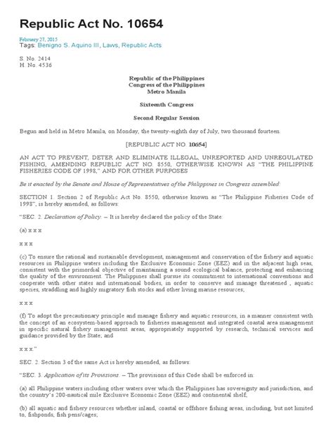 Republic Act No. 10654 .
